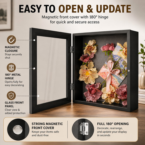 11x11 shadow box frame display - shadow,