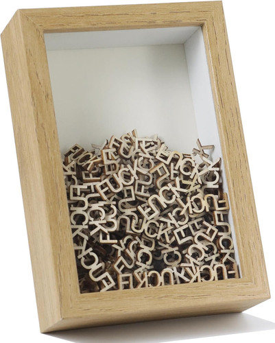 Inch wooden shadow box - 4, x