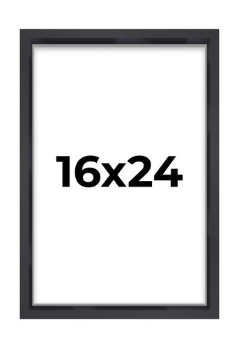 16x24 contemporary black - 16x24,
