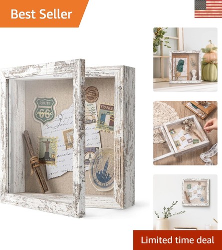 8x8 rustic white - rustic,