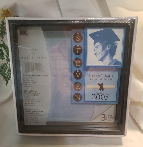 New graduation 8x8 black - 8x8,