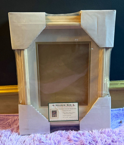 11x14 wood shadow box frame - wood,